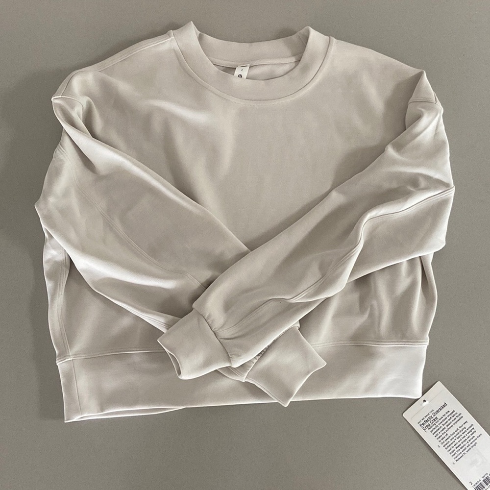 Oversized crop crew lululemon NWT